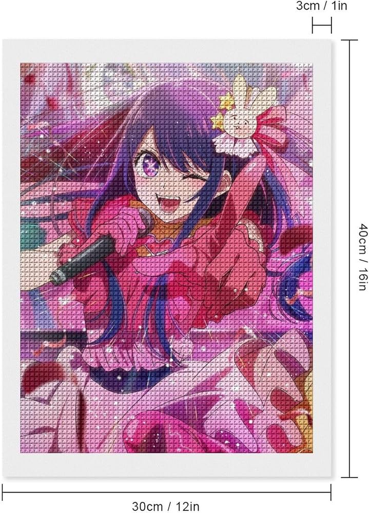 Amazon.co.jp: 推しの子 星野 アイ ダイヤモンドアート キャラクター