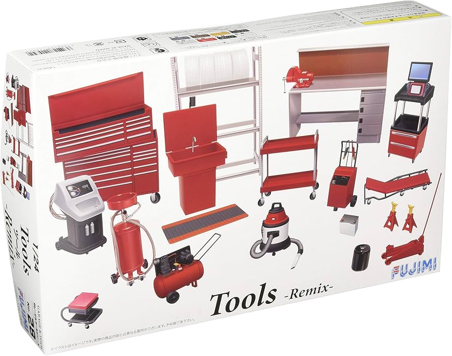 Amazon | フジミ模型 1/24 ガレージ&ツールシリーズNo.28 ツール remix