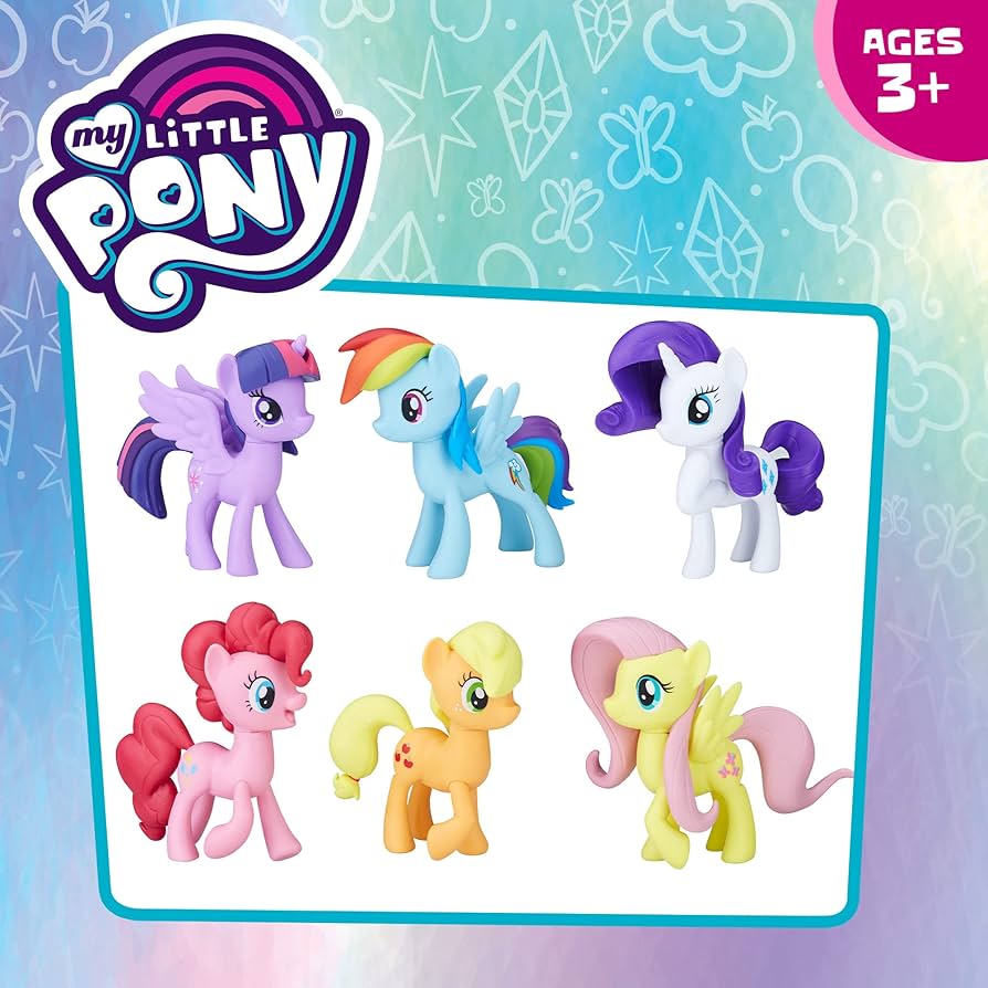 Amazon.co.jp: My Little Pony E1970 Main Character Pack : Toys & Games