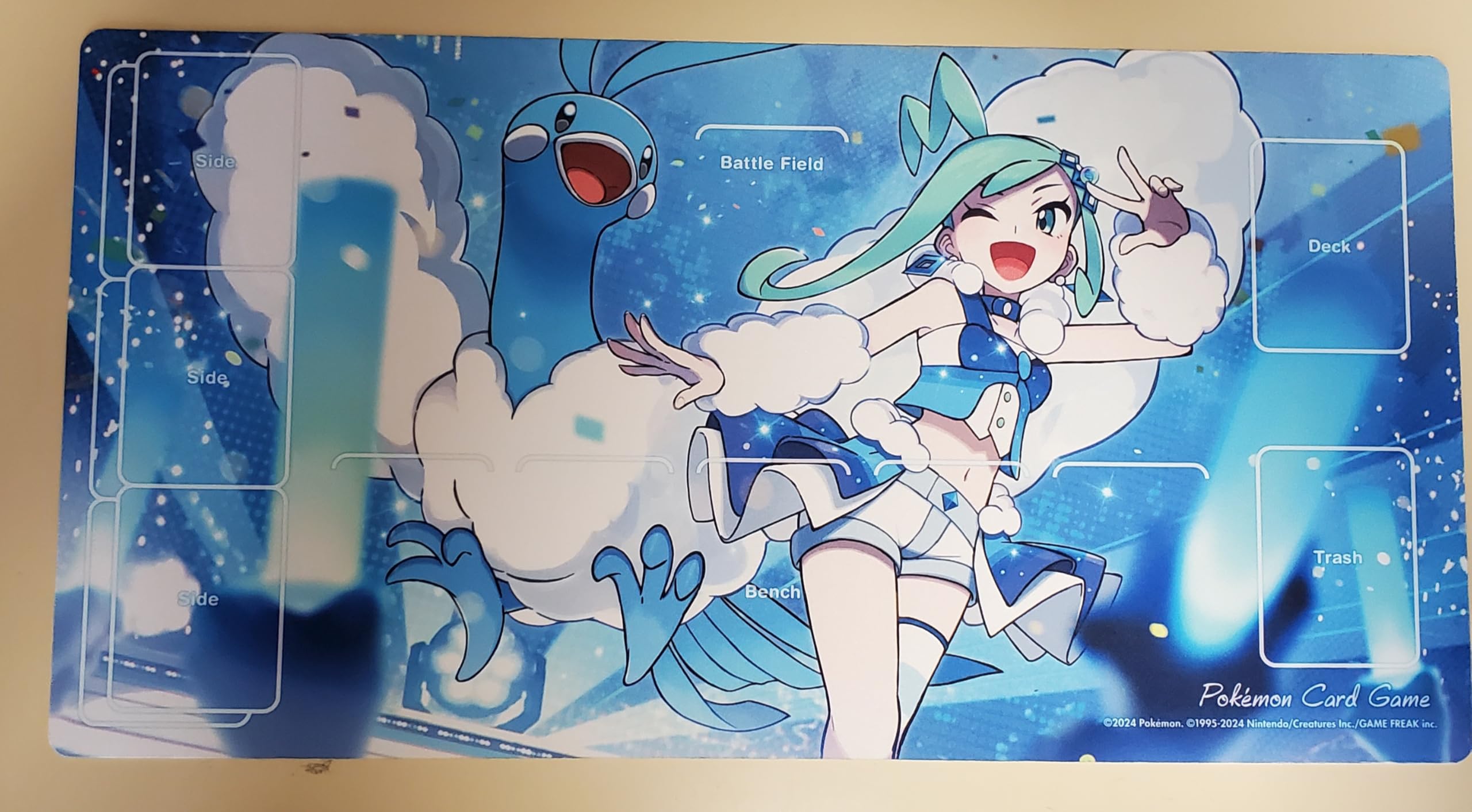 Amazon.co.jp: ポケモンカードゲーム ラバープレイマット チルタリス