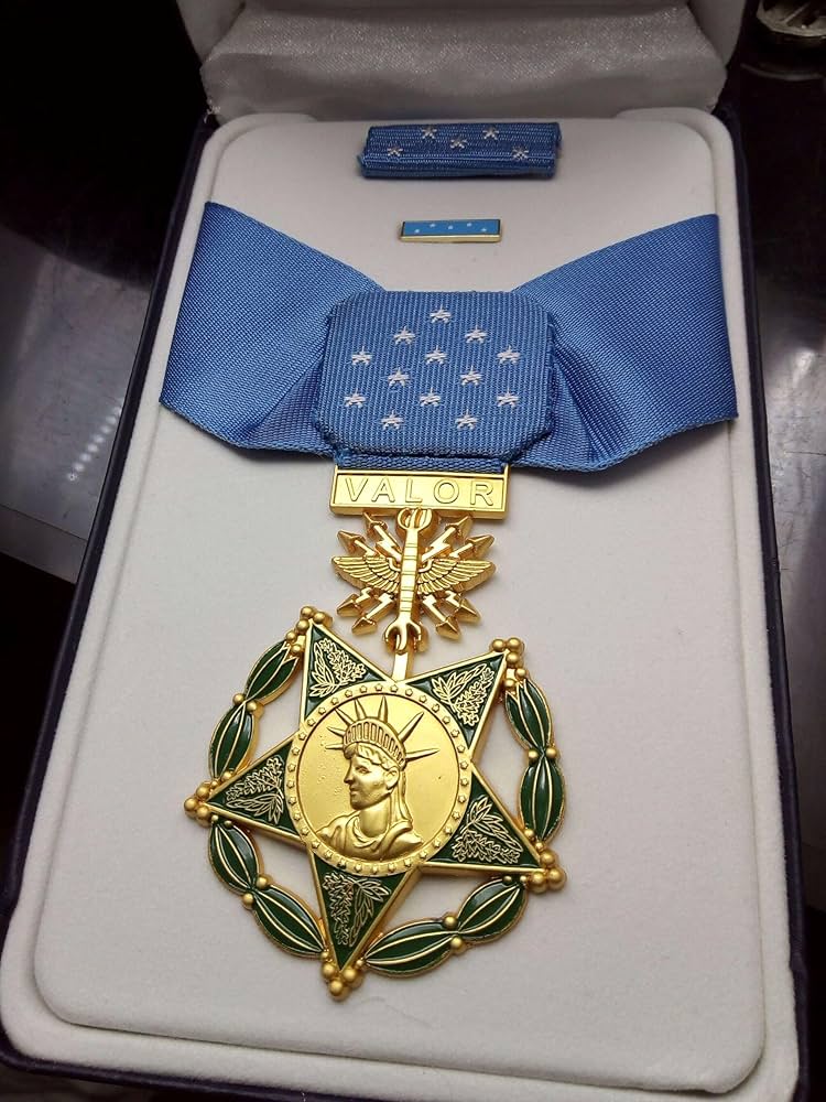 Amazon.co.jp: 米軍 空軍 名誉勲章 ケース・リボンバー・ラペルピン付