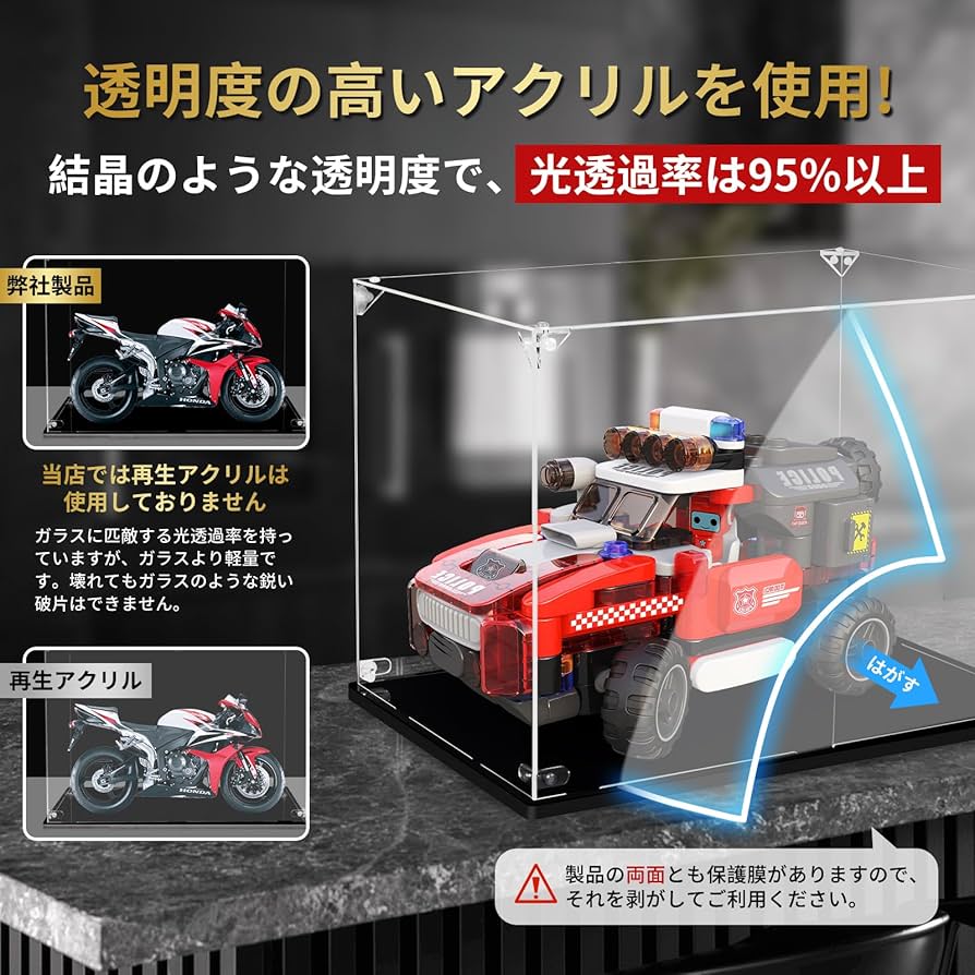 Amazon.co.jp: Zenthraxis フィギュアケース アクリルケース