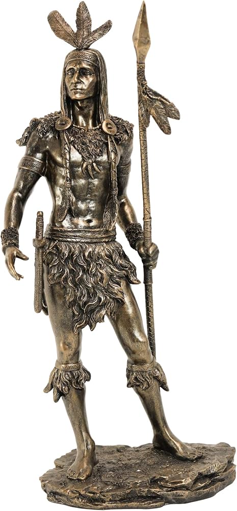 Amazon.co.jp: Ebros 大型ネイティブアメリカン インディアン部族長3羽