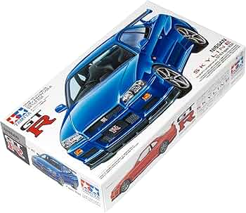 Amazon.com: Tamiya Nissan 24210 Skyline GT-R V-SPEC R34, White