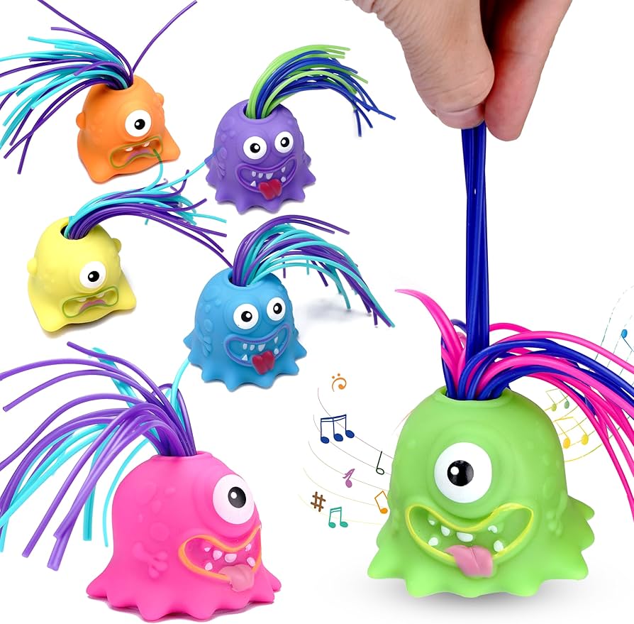 Amazon.com: Sepco 6PCS Light Up Pulling Hair Screaming Monster