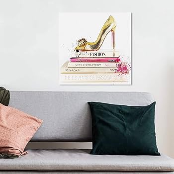 Amazon.co.jp: Oliver Gal(オリバー・ガル) Gold Shoe and Fashion