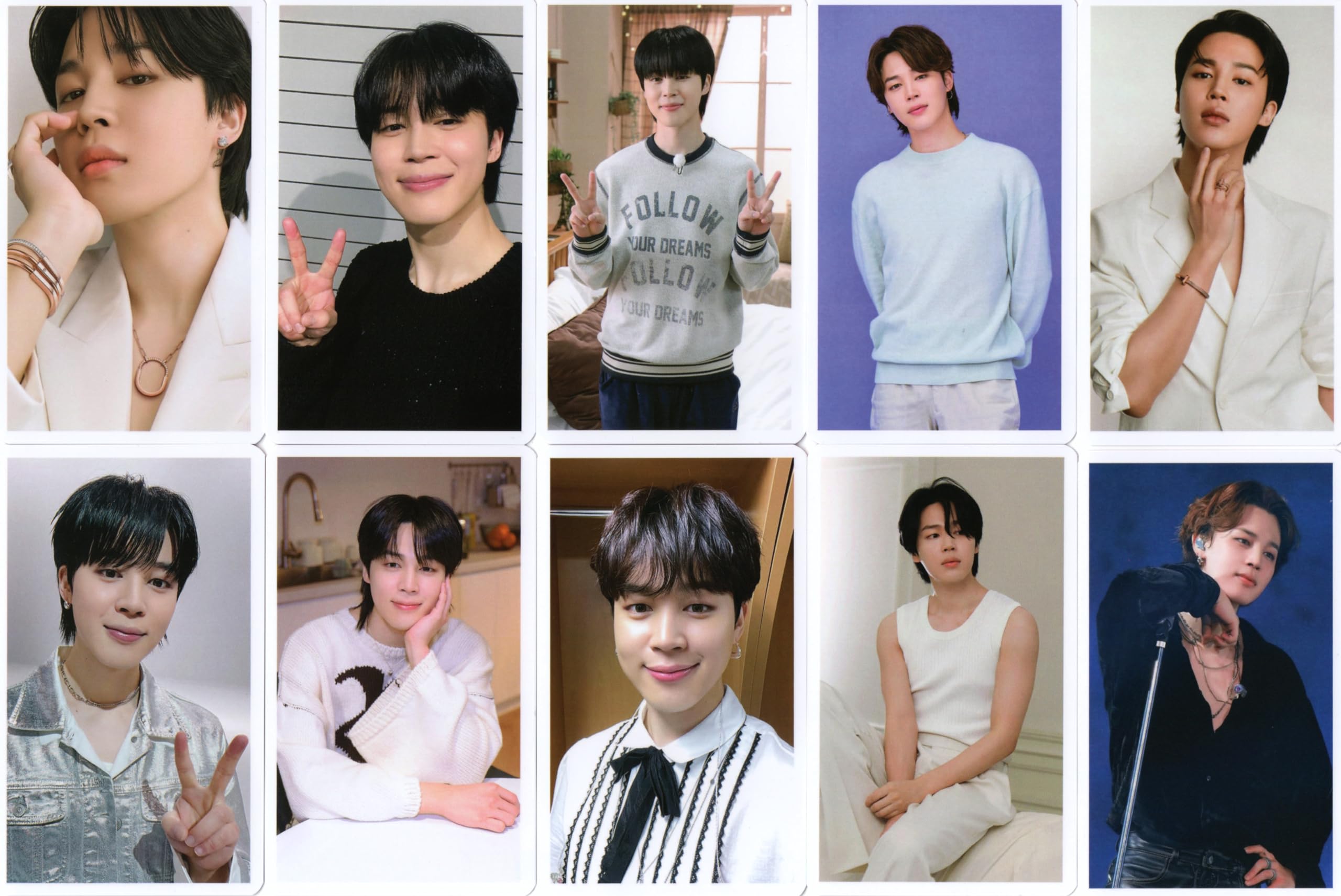 Amazon.co.jp: ジミン グッズ スペシャルフォトカードセット 60枚