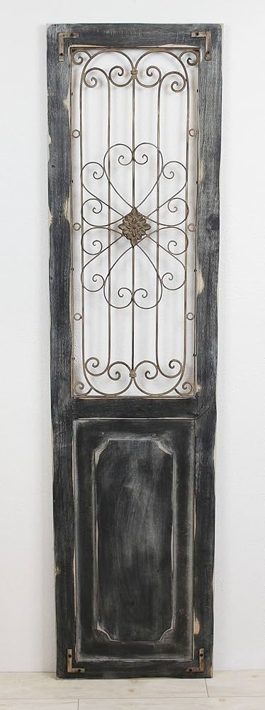 Amazon | 村田屋 【アンティーク調インテリアドア】 アイアンデコ