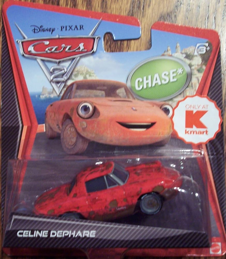 Disney Pixar CARS 2 1:55 Die Cast Car Celine Dephare *CHASE