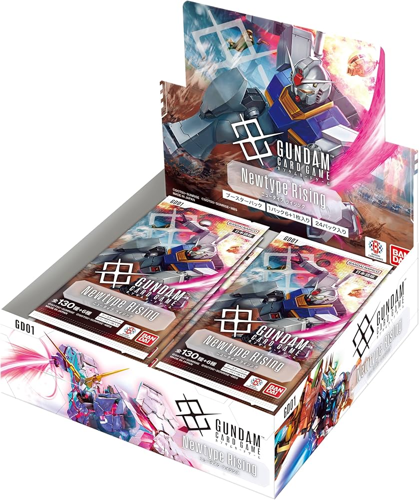 Amazon.com: Gundam Card Game Booster Box - Newtype Rising (GD01