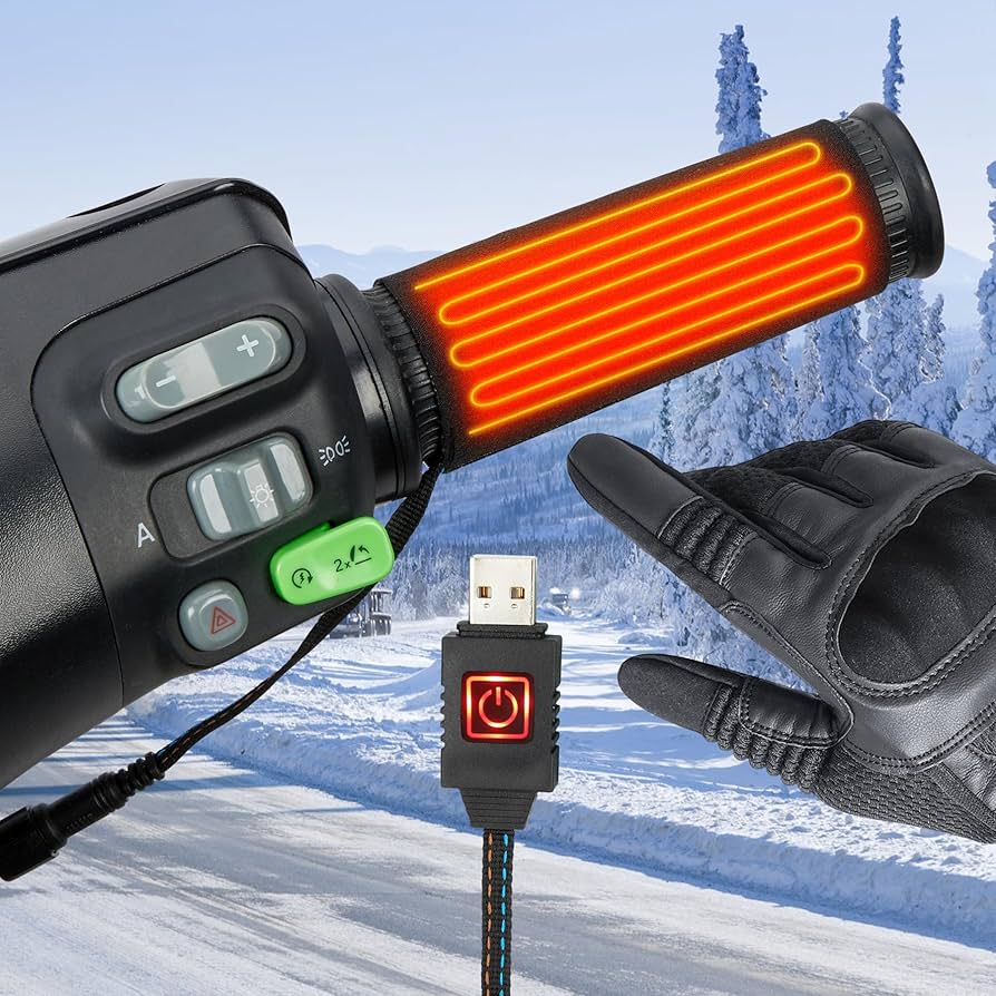 Amazon | Nobelbird グリップヒーター USB給電 バイク用 巻き付け式