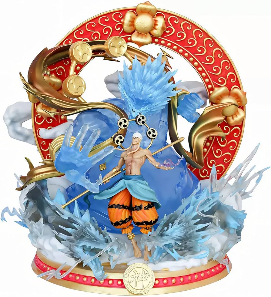 Amazon.co.jp: ワンピース エネル 雷神形態 戦闘Ver. スタチュー 1/7