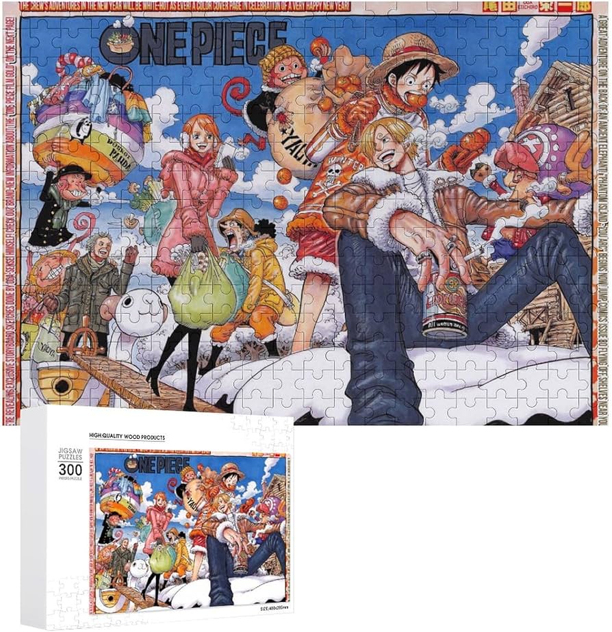 Amazon.co.jp: ワンピース/ONE PIECE 500/1000ピース 木製パズル 減圧