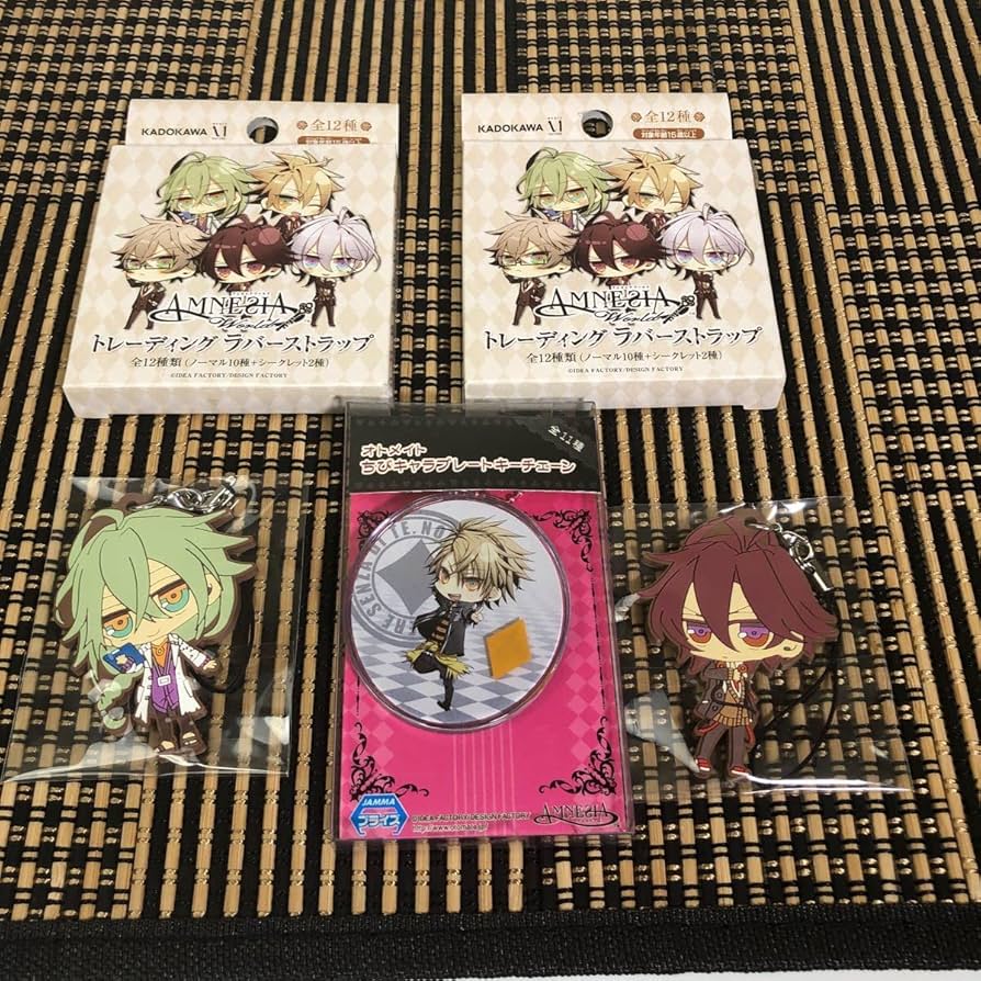 Amazon.co.jp: AMNESIA アムネシア トレーディングラバーストラップ