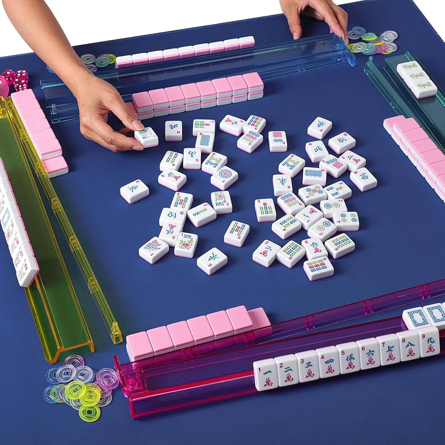 Amazon.com: GUSTARIA American Mahjong Game Set, 166 Pink Tiles