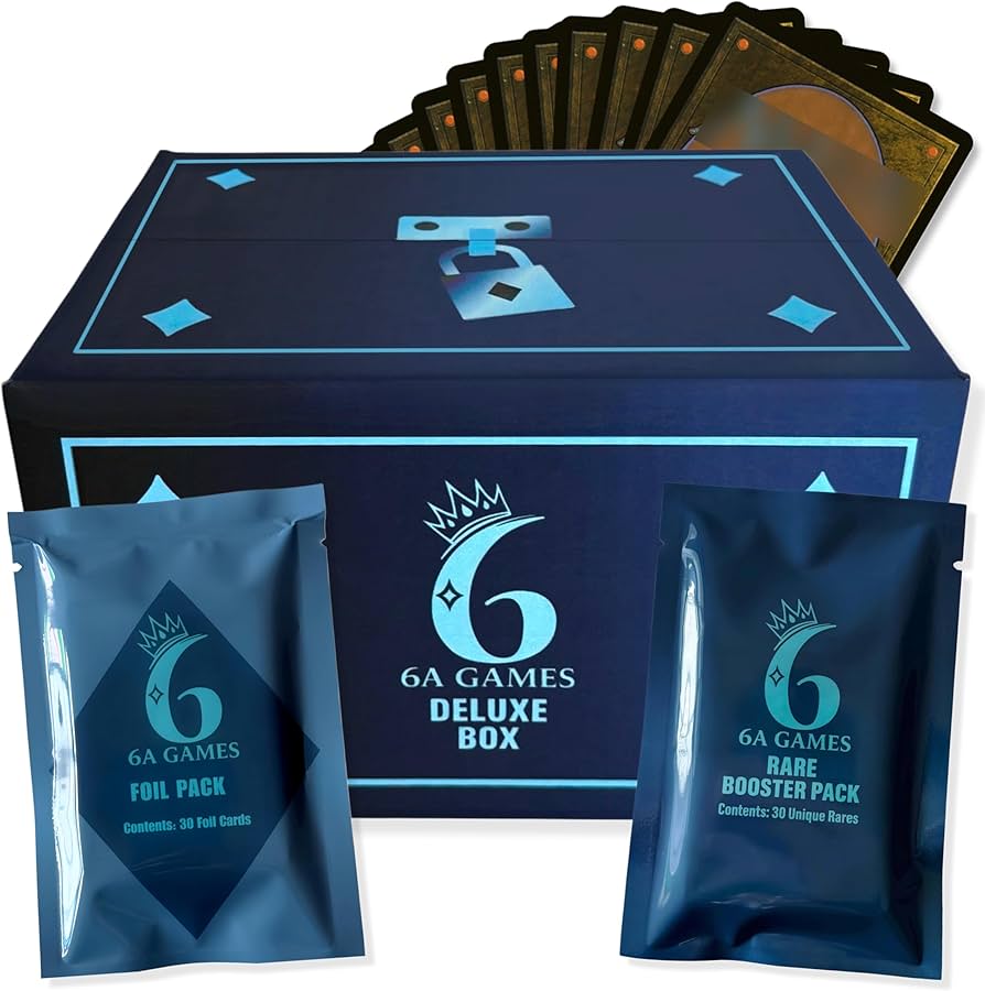 Amazon.com: 6AGames Deluxe MTG Booster Box - 1000 Assorted Cards