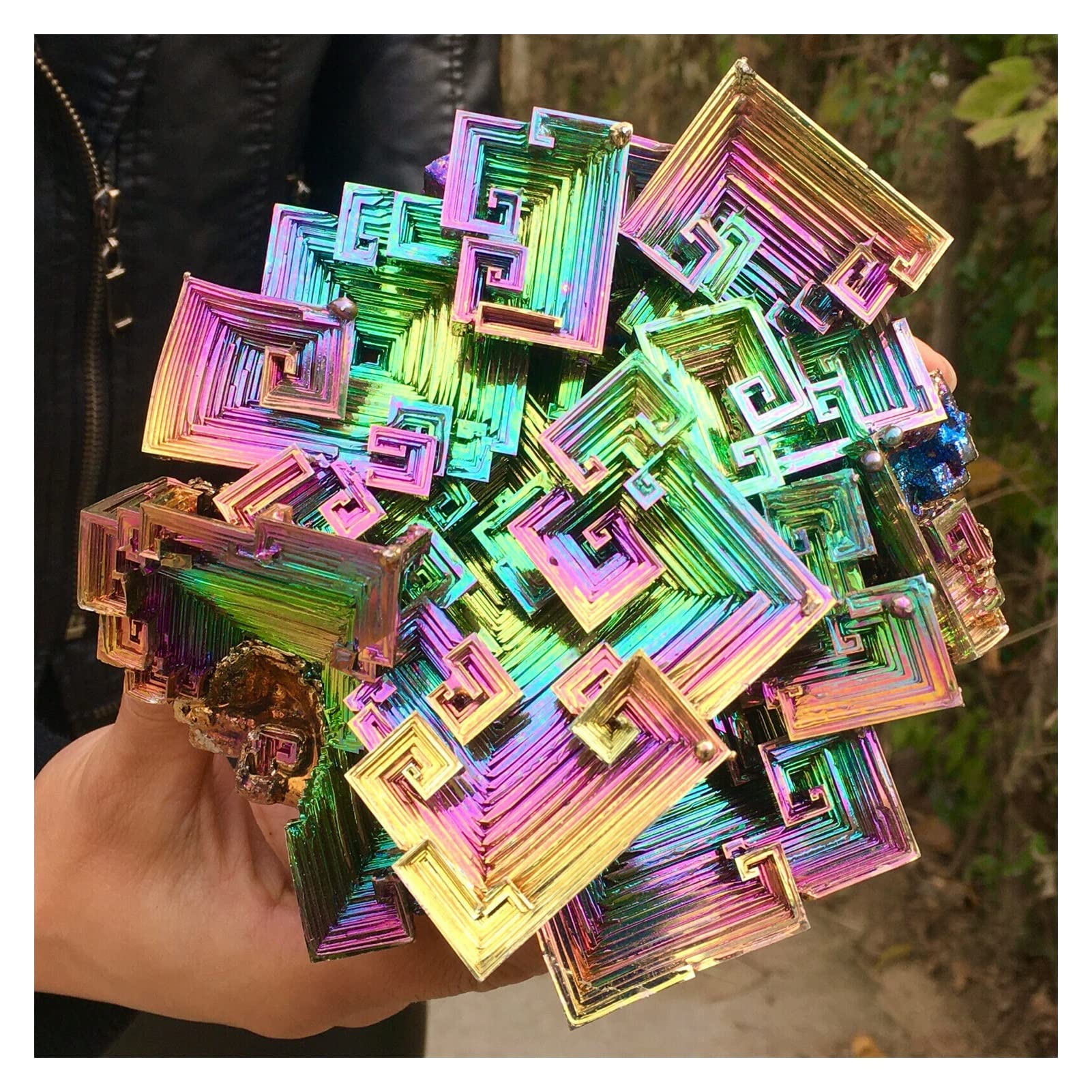 Amazon.co.jp: ビスマス結晶ビスマスバイメタルクリスタルレインボー