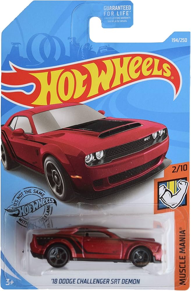 Amazon.com: Hot Wheels 2019 Muscle Mania '18 Dodge Challenger SRT