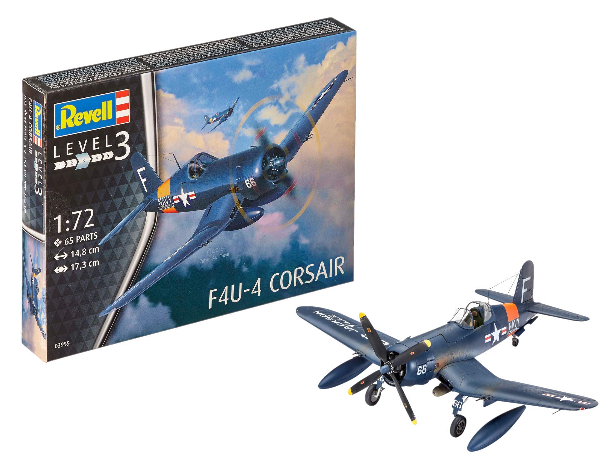 Amazon.com: Revell 03955 F4U-4 Corsair Model Kit : Arts, Crafts