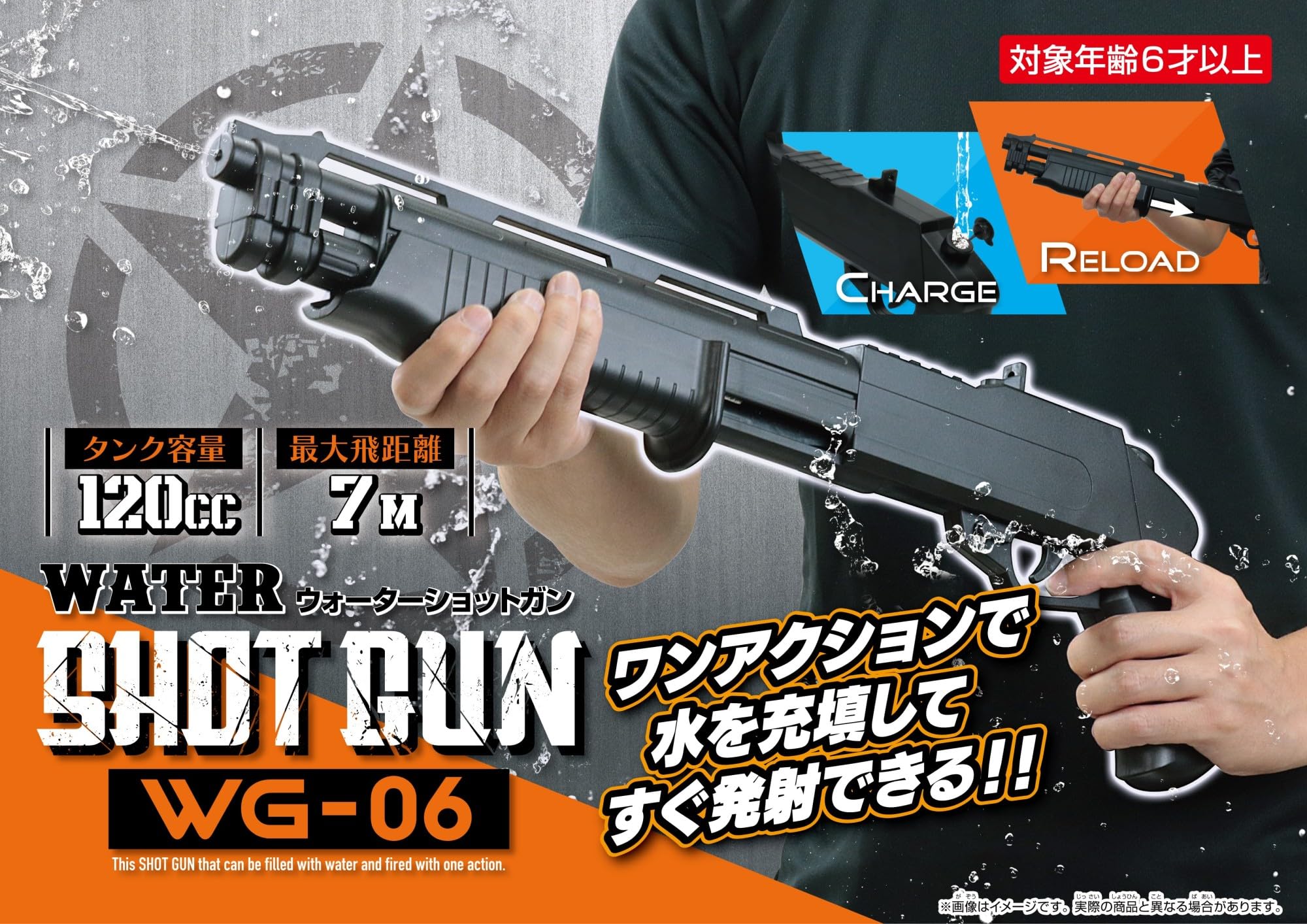 Amazon | 池田工業社 ウォーターショットガン WG-06 ［ 水鉄砲 ワン