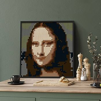 Amazon.co.jp: PIPART 3イン1 モザイクアート モナリザ | ゴッホ自画像