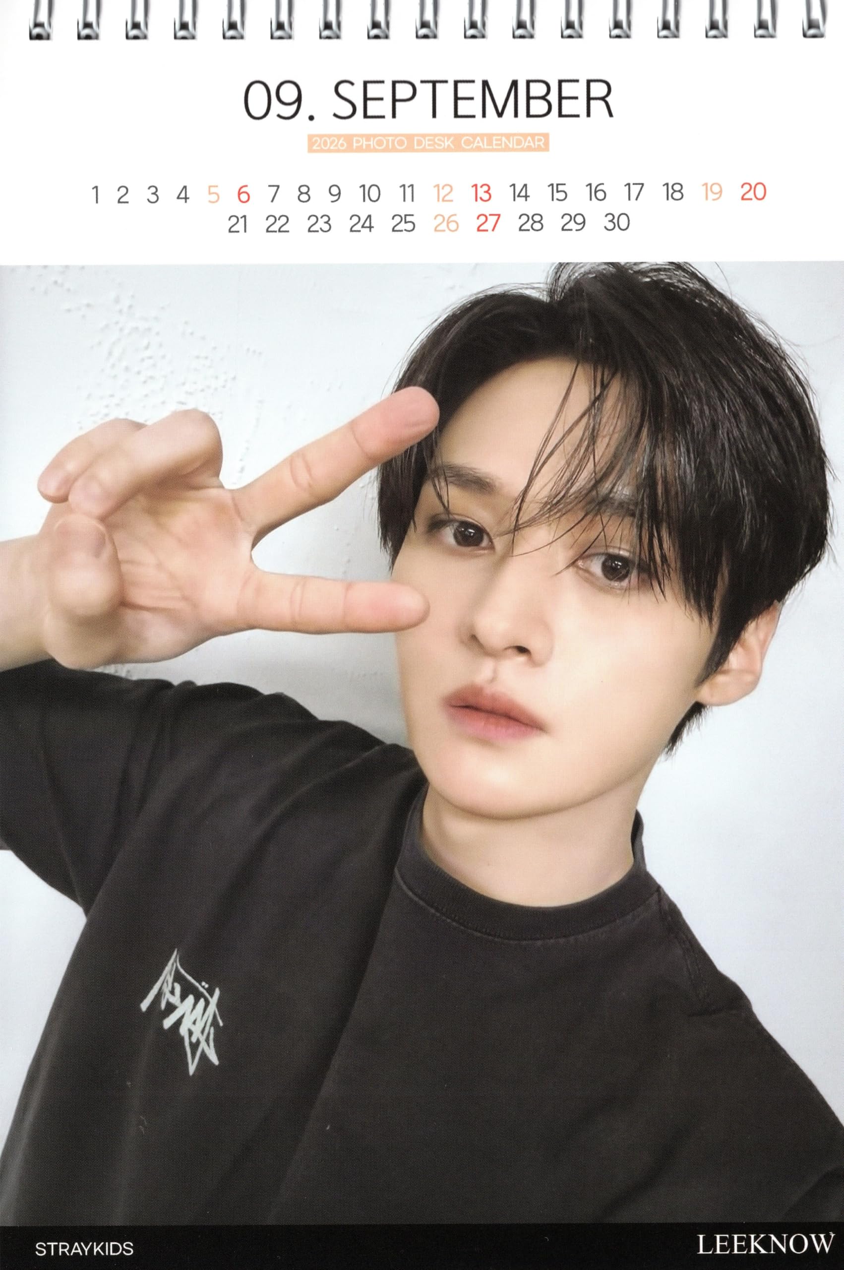 Amazon | Lee Know リノ グッズ 卓上 カレンダー (写真集 カレンダー