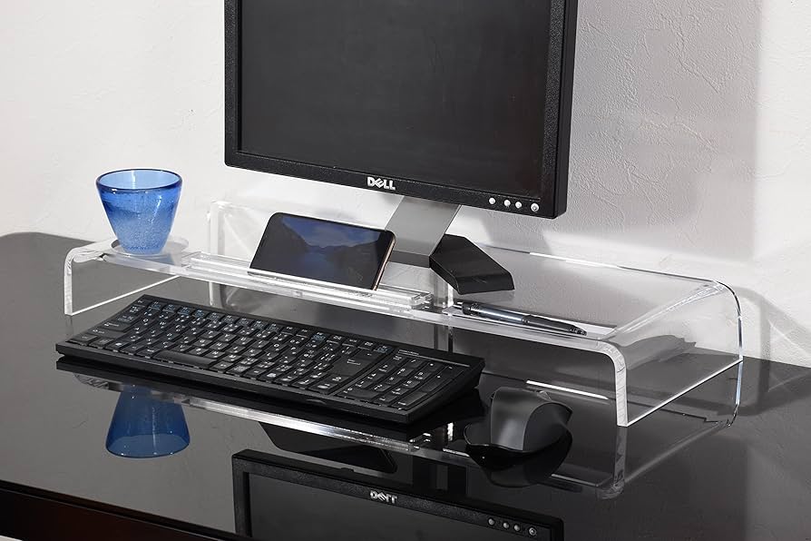 Amazon.co.jp: アクリリック モニタースタンド 幅62cm 頑丈