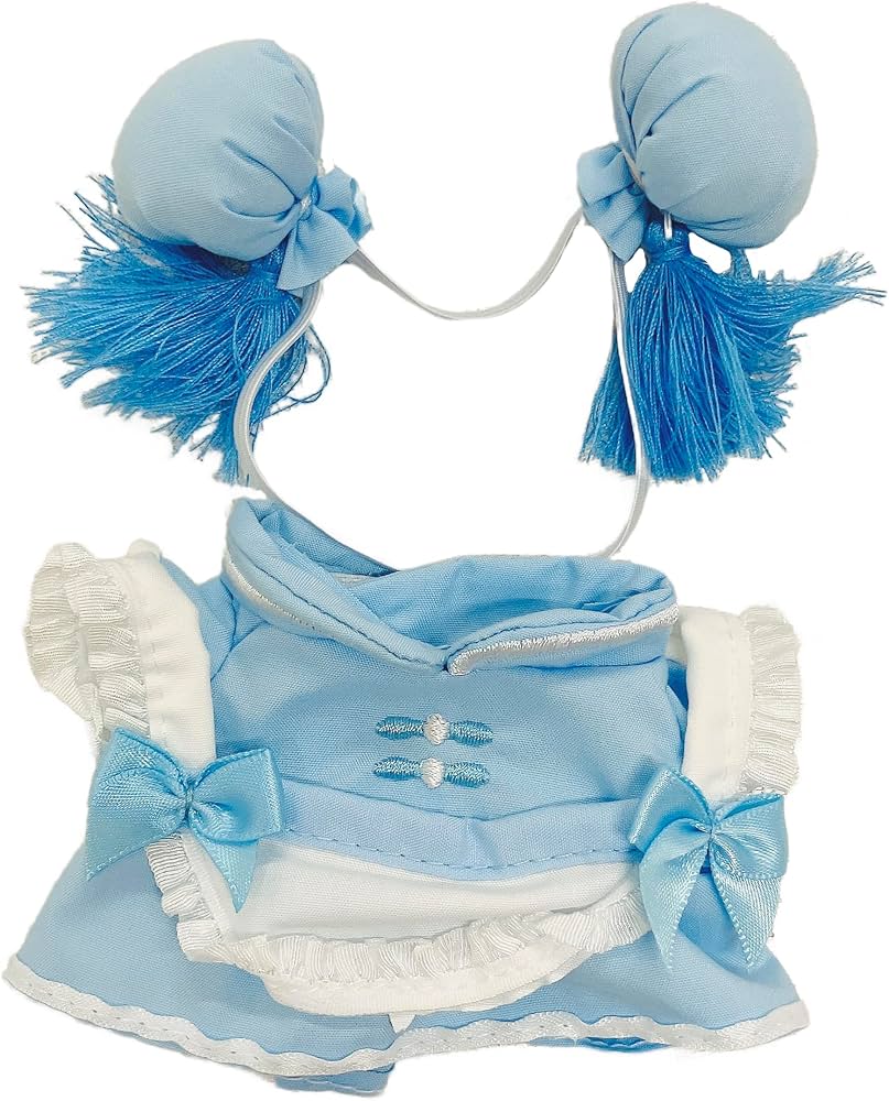 Amazon.co.jp: 【ぬい服】 ぬいぐるみ用チャイナエプロン&ヘッドドレス