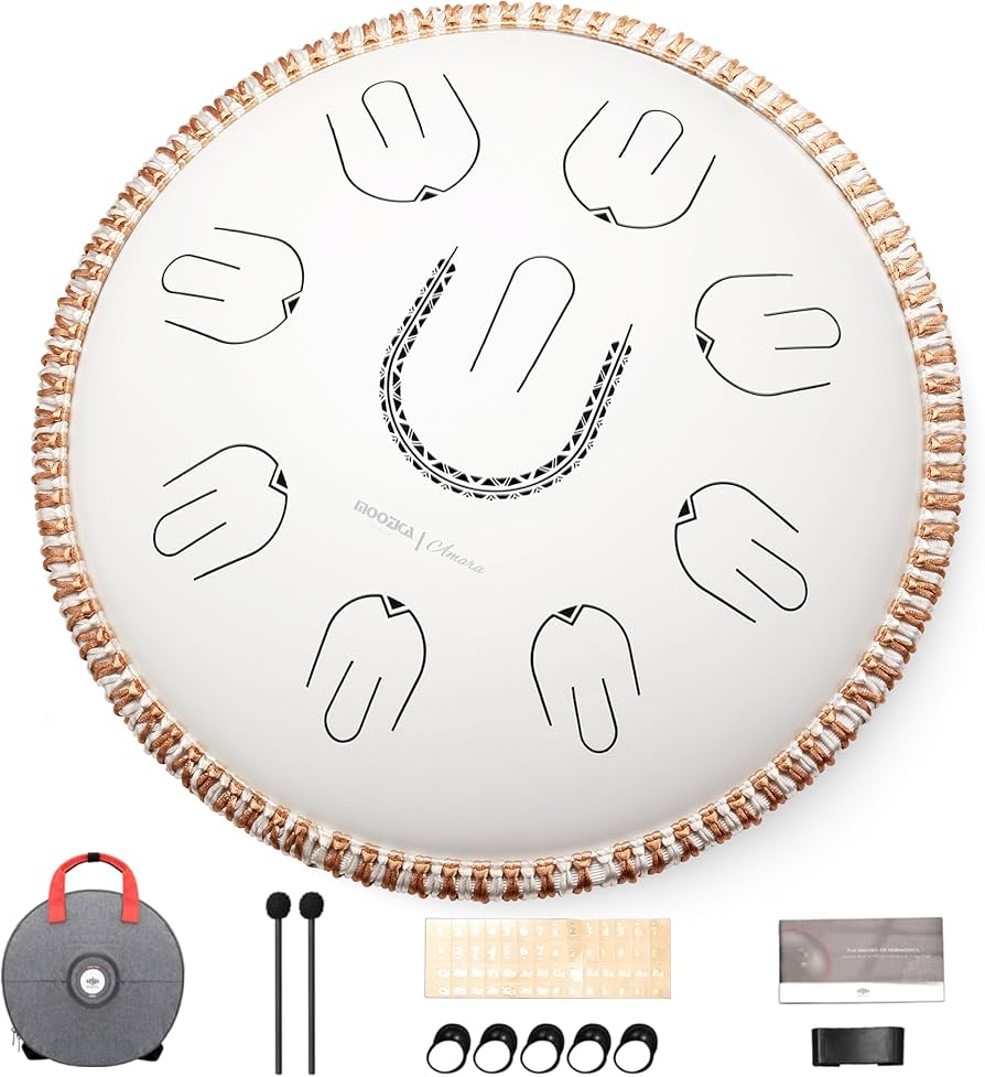 Amazon | MOOZICA 14インチ スリットドラム タングドラム ハンドパン