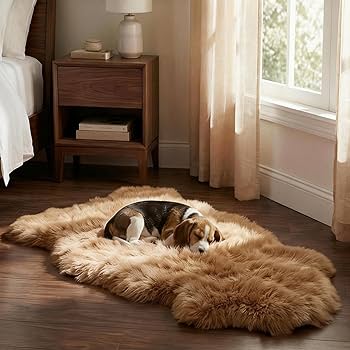Amazon.com: GINAMUSE Premium Genuine Sheepskin Area Rug for