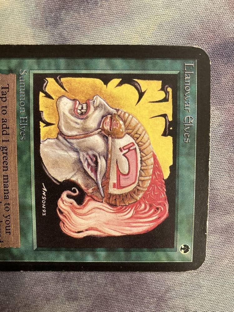 LEA α ラノワールのエルフ英1枚アルファMTG 初版