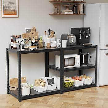 Amazon｜スチールラック 5段 幅90*奥行55*高さ180cm メタルラック 棚