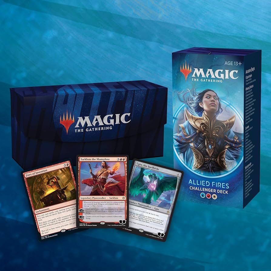 Amazon.com: Allied Fires Deck | Magic: The Gathering Challenger