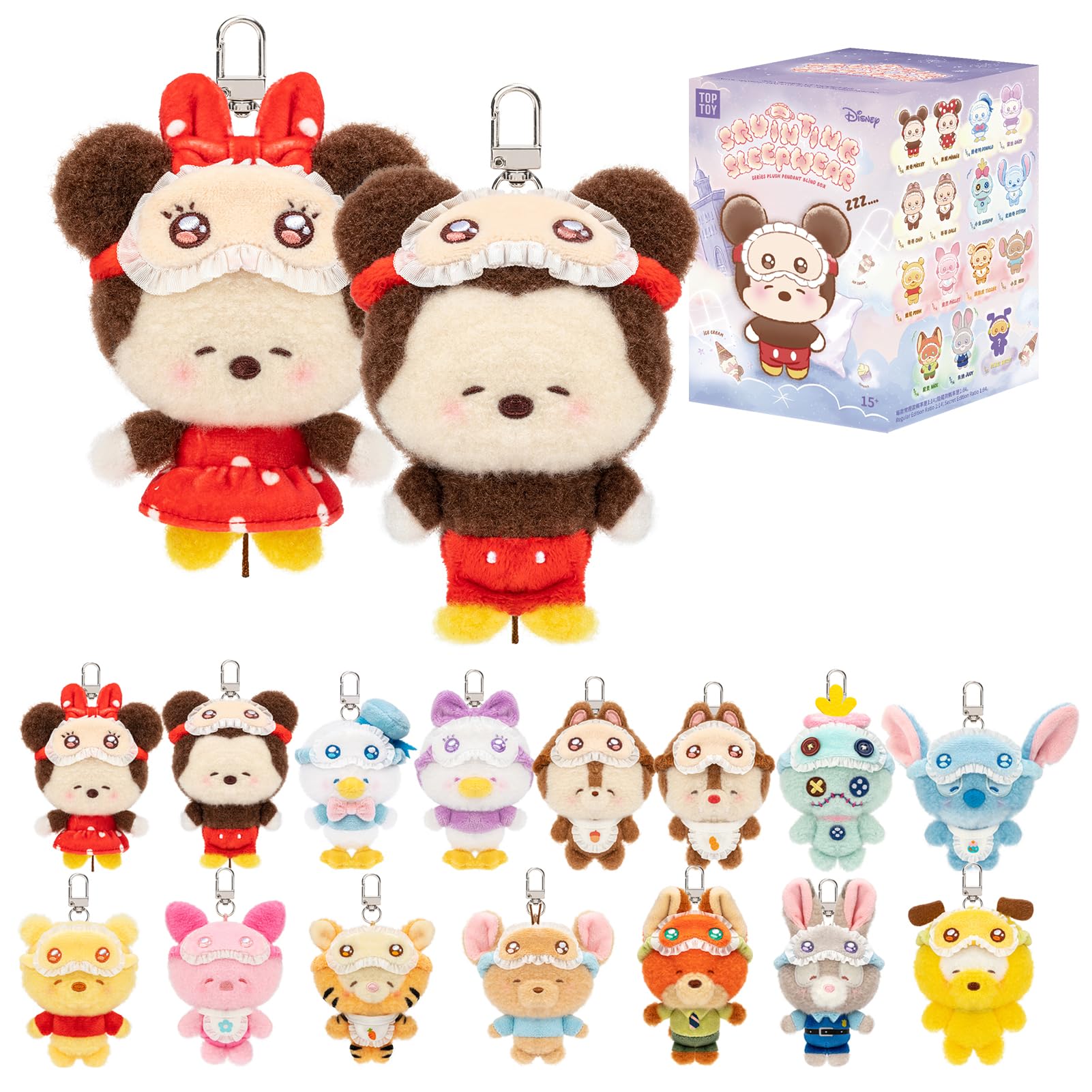 Amazon.co.jp: TOP TOY ディズニー(Disney) ミッキーファミリー「眠