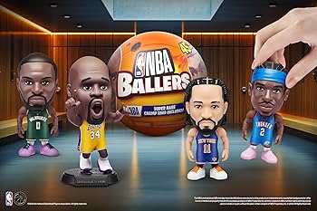 Amazon.com: 5 Surprise NBA Ballers Series 2 by ZURU, Licensed NBA