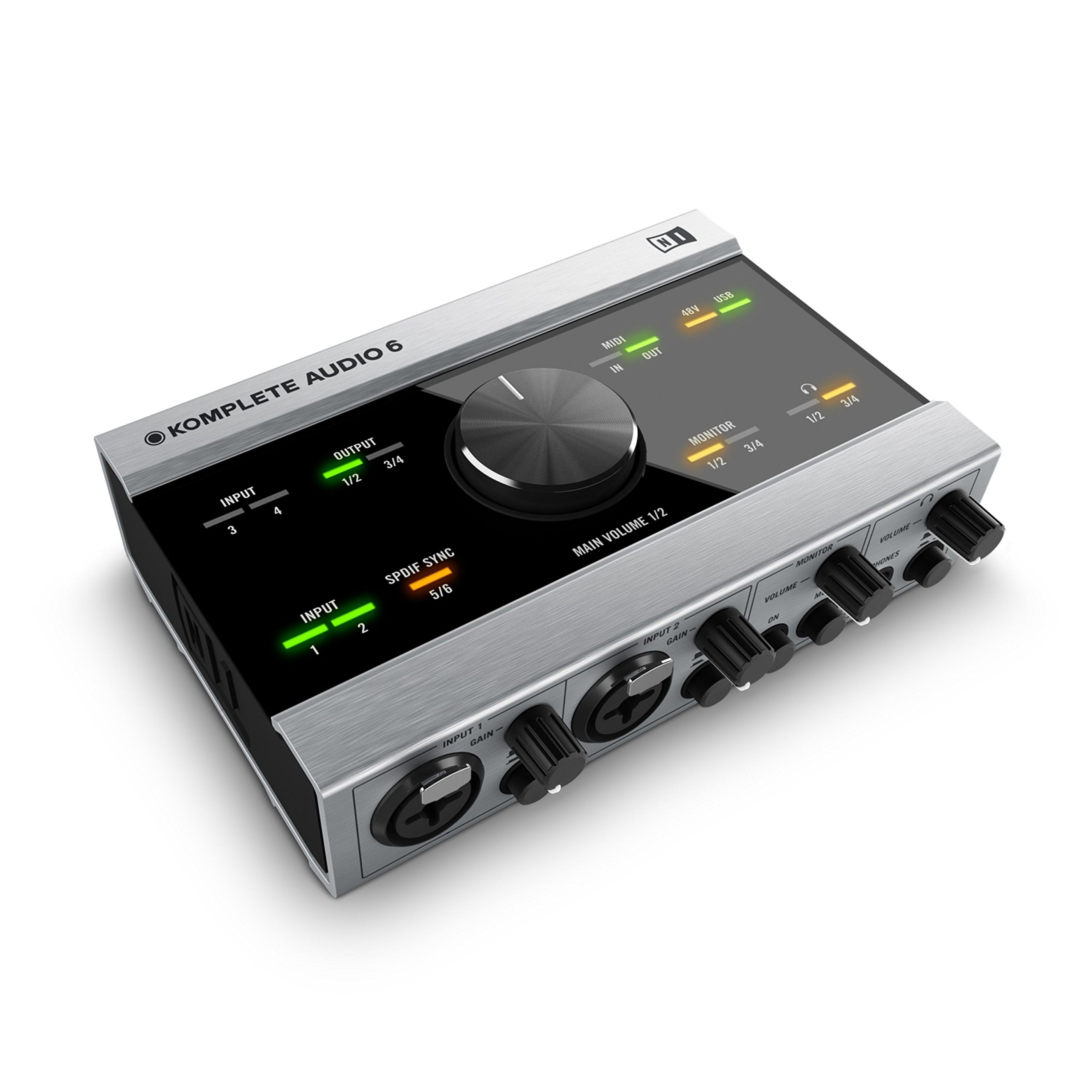 Amazon.com: Native Instruments Komplete Audio 6 USB Audio