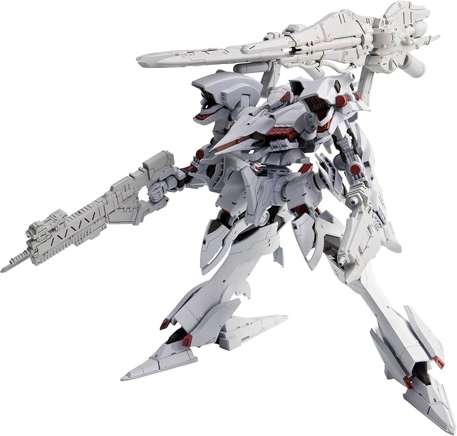 Amazon.com: 04-ALICIA White Pearl Version NX14 Armored Core (1/72
