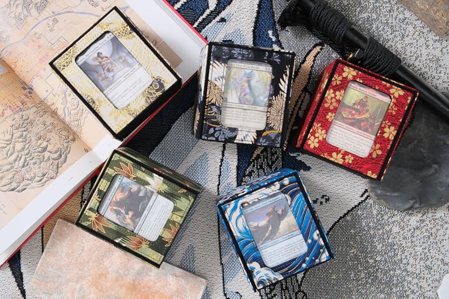 Amazon.com: KakapopoTCG The Shogun Deckimono: a Kimono Deck Box