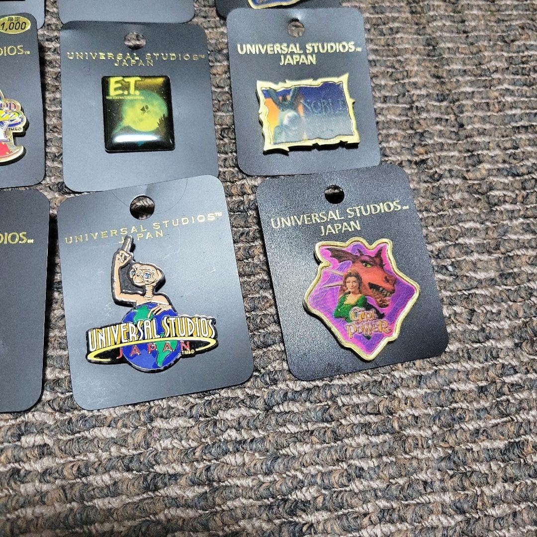 Amazon.co.jp: USJ 開園初期 E.T. シュレック等 ピンバッジ 12点