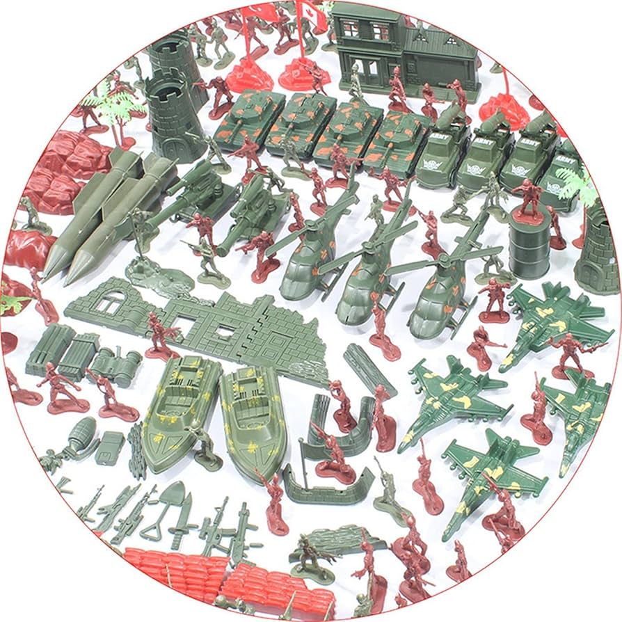 Amazon.co.jp: アーミーメンセット、革新的なアーミーフィギュアプレイ