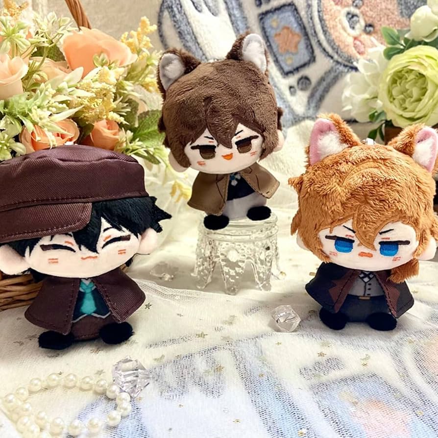 Amazon.co.jp: [Hushan] 太宰治 ぬいぐるみ 10cm 文豪ストレイドッグス