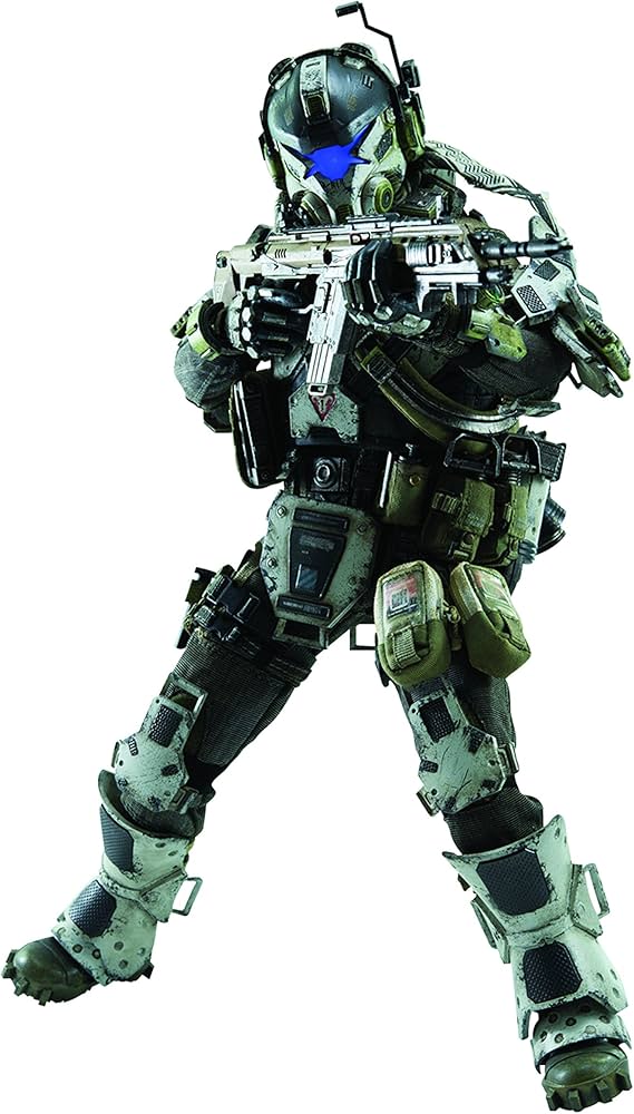 ThreeZero Titanfall: IMC Battle Rifle Pilot Figure (1:6 Scale