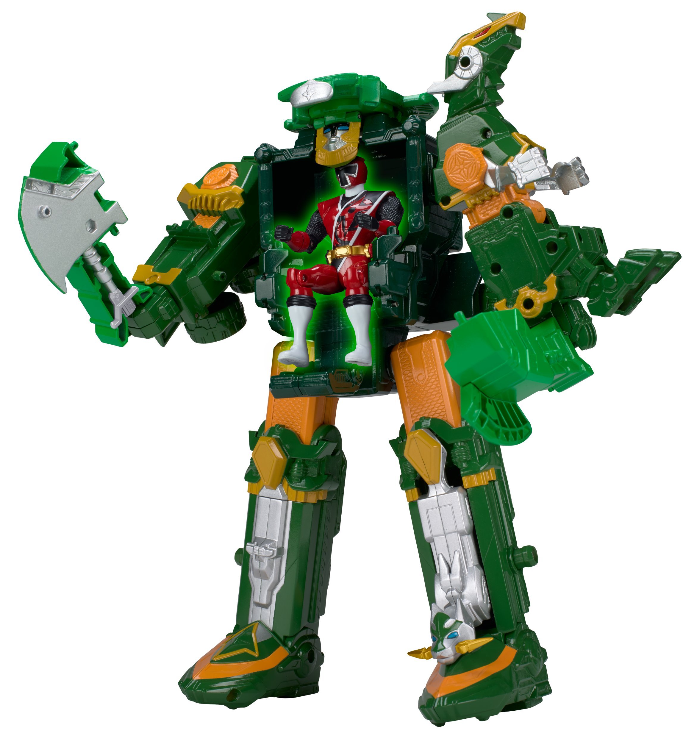 Amazon.com: Power Rangers Ninja Steel Dx Rumble Tusk Megazord
