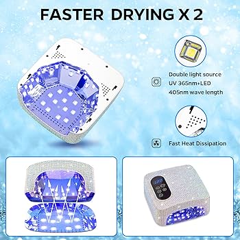 Amazon | COLORENE コードレス UV LED ネイルランプ 72W 充電式