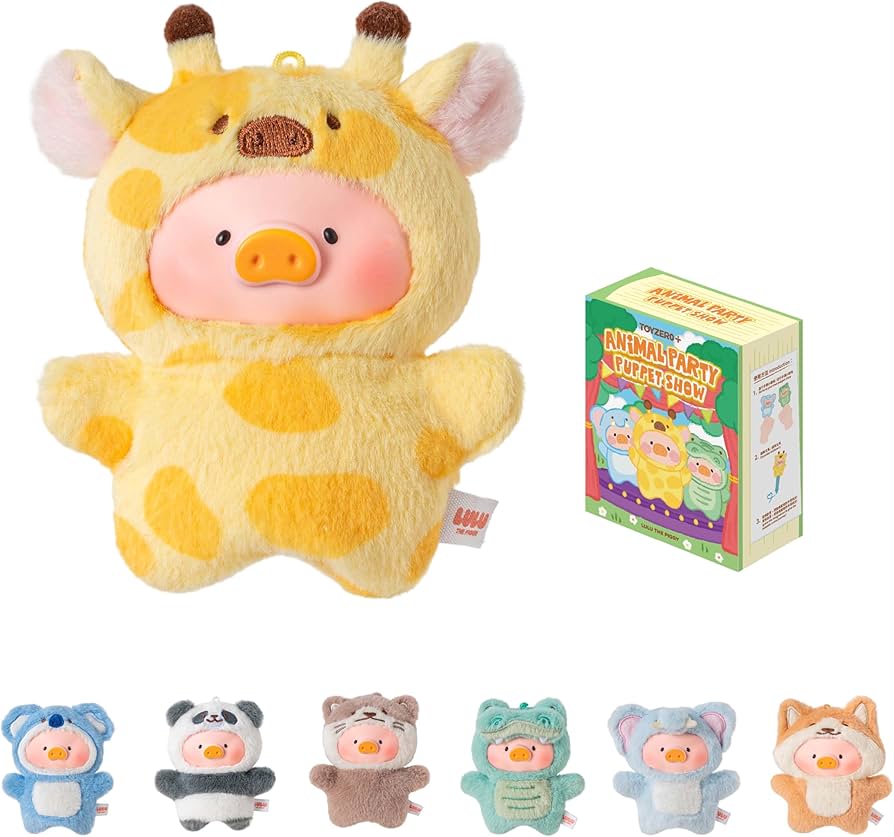 Amazon.com: TOYZERO+ Lulu The Piggy Blind Box Figures - Puppet