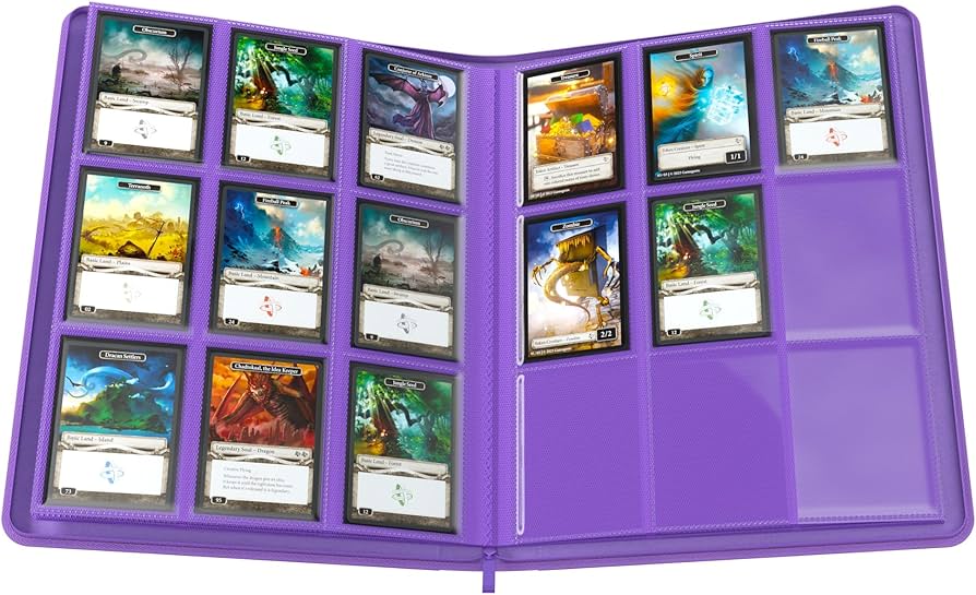 Amazon.com: Gamegenic Zip-Up Album 18-Pocket, Organize Standard