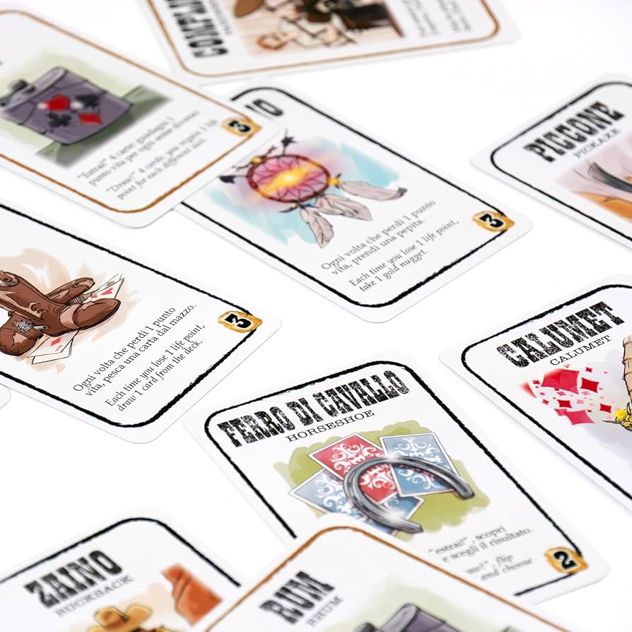 Amazon.com: dV Giochi Bang! The Gold Rush | Card Game (9103DVG