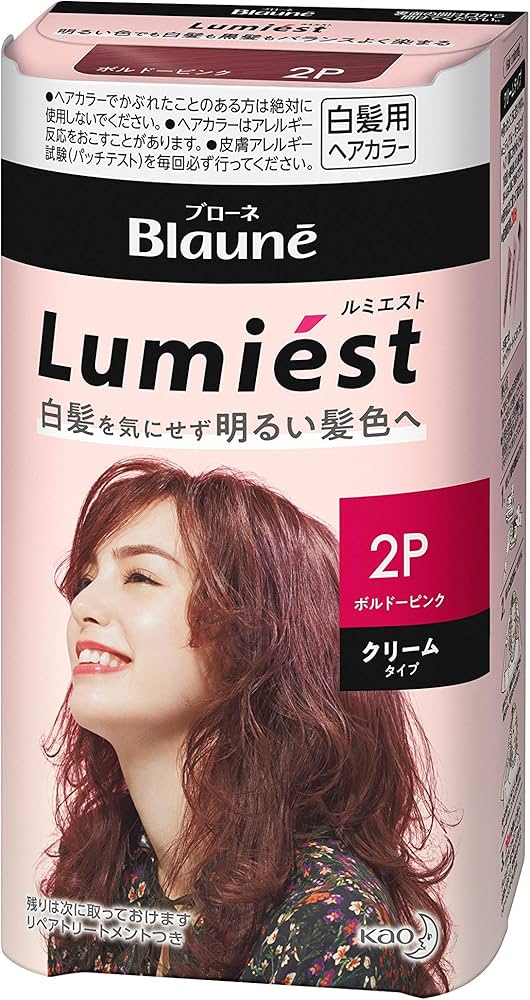 Amazon | ブローネルミエスト ヘアカラー 2P ボルドーピンク [医薬部外