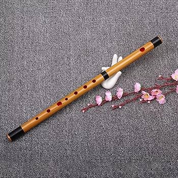 Amazon | Jinchuan 竹製篠笛 横笛 和楽器 伝統的な手作りお祭り・お