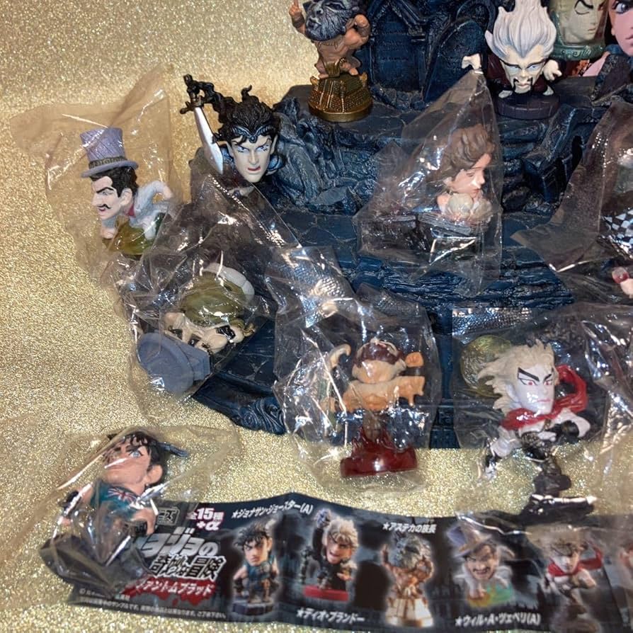 Amazon.co.jp: ジョジョ キャラヒーローズ フィギュア 台座 第一部